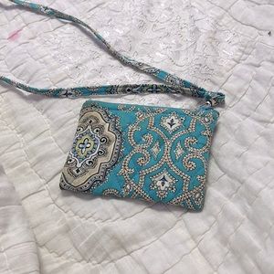 Vera Bradley change pocket with lanyard